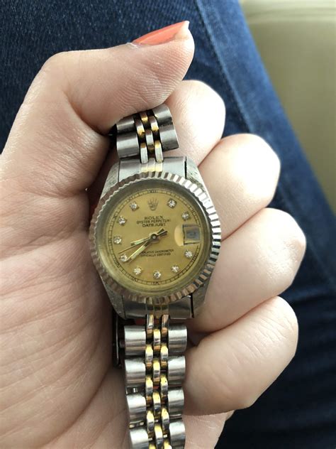 alte rolex gefunden